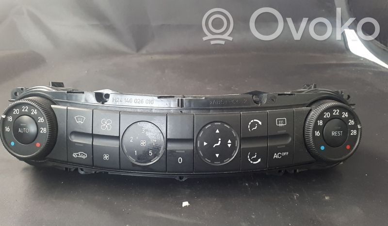 Climate control unit   2118300090,A2118300090