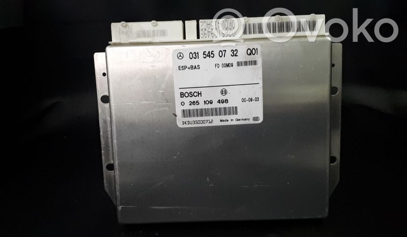 Capteur ESP   0315450732,A0315450732