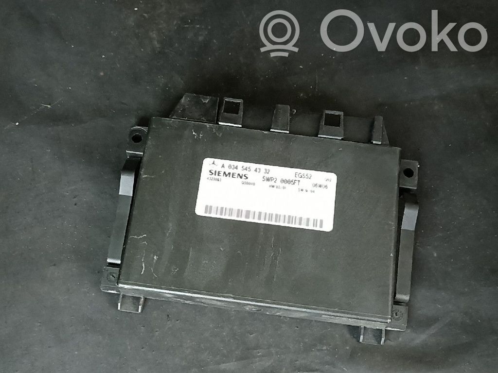 Mercedes-Benz CLC CL203 Gearbox control unit/module 