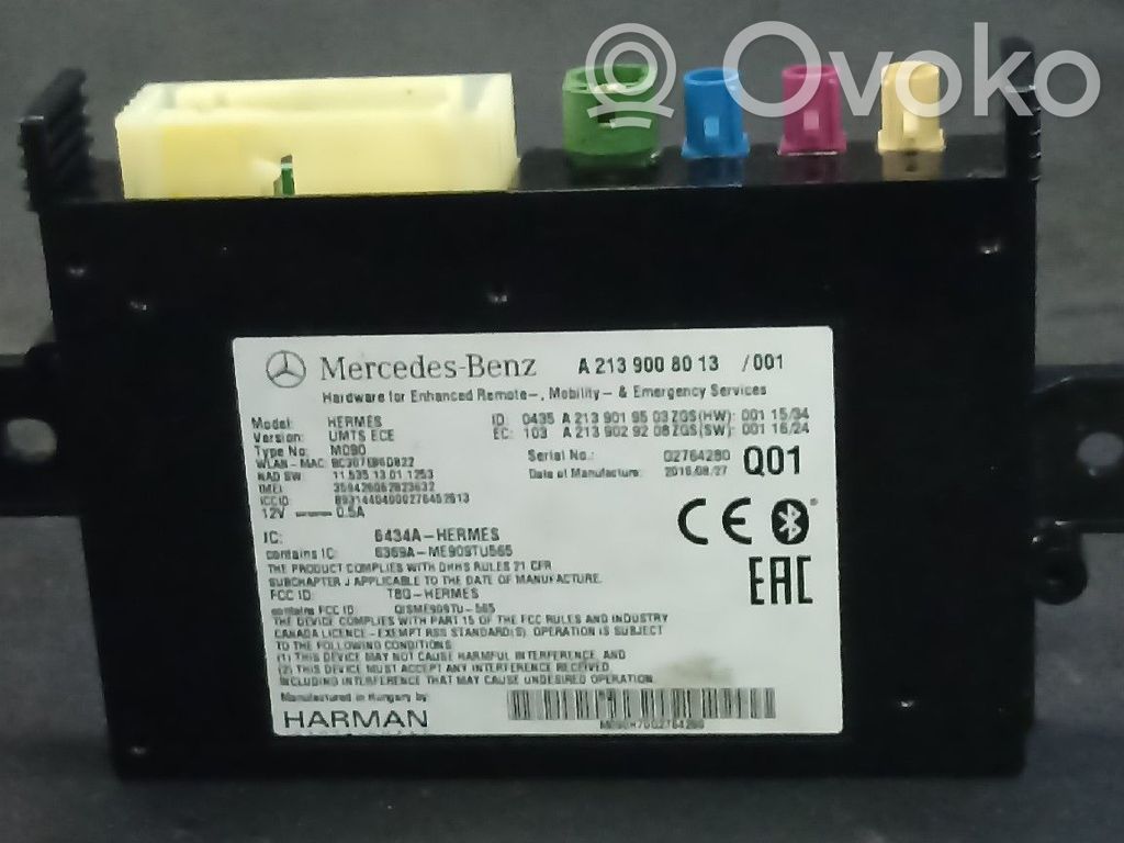 Other control units/modules   2139008013,A2139008013,CHAMADAEMERGENCIA