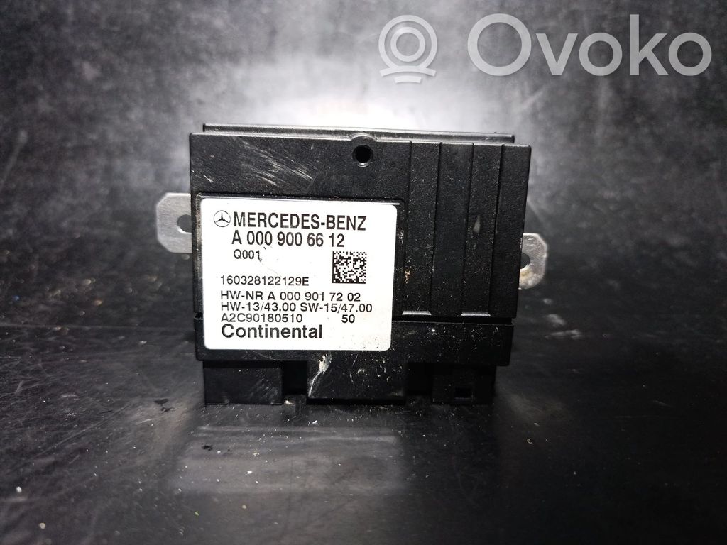 Mercedes-Benz C W205 Unité de commande / module de pompe à carburant 