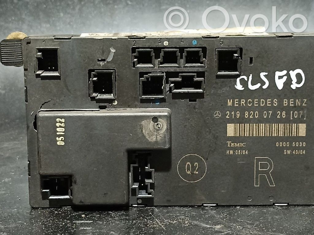 Door control unit/module   2198200726,2198202026,2198202426,FRENTEDIREITO