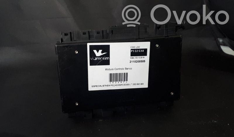 Mercedes-Benz E W211 Module de commande de siège 