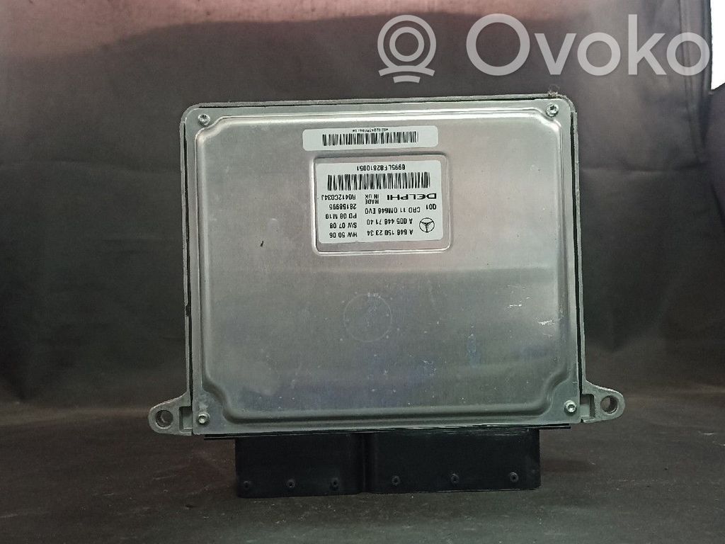 Mercedes-Benz C W204 Engine control unit/module 