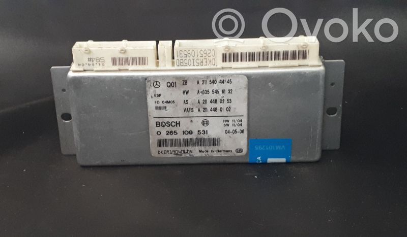 Mercedes-Benz E W211 ESP (stability system) control unit 
