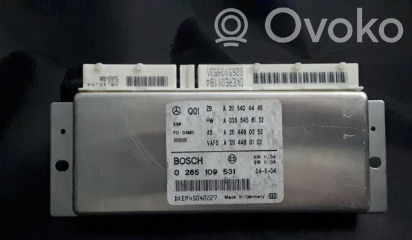 ESP (stability system) control unit   2115404445,0335454932,2115406045,2115406745,A0335454932,A2115404445,A2115406045,A2115406745