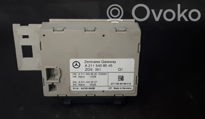 Mercedes-Benz E W211 Other control units/modules 