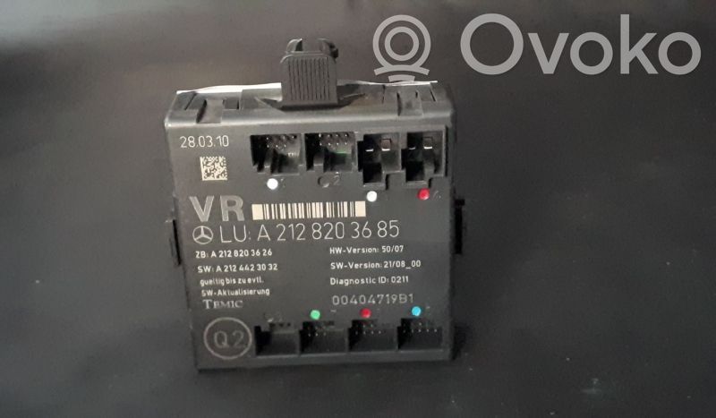 Door control unit/module   2128203685,A2128203685,FRENTEDIREITO
