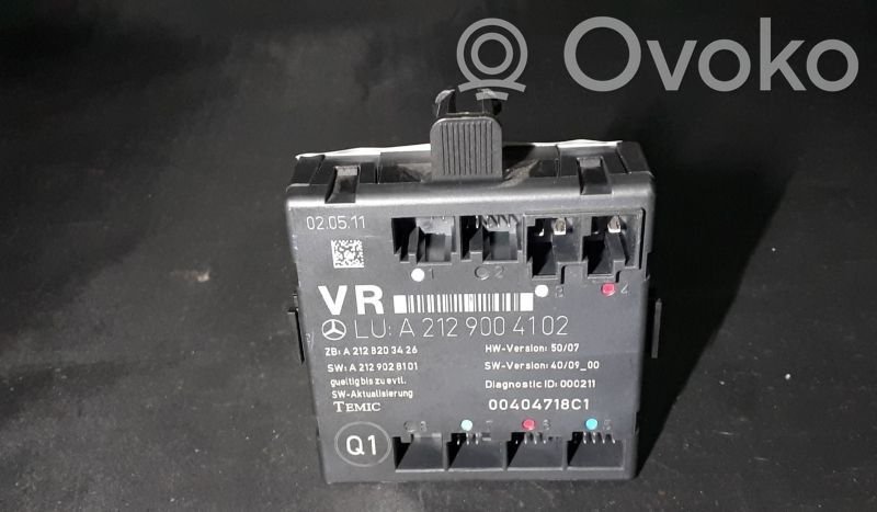 Unidad de control/módulo de la puerta   2129004102,A2129004102,FRENTEDIREITO