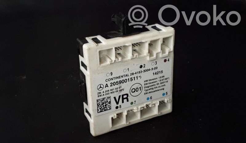 Door control unit/module   2059001511,A2059001511,FRENTEDIREITO