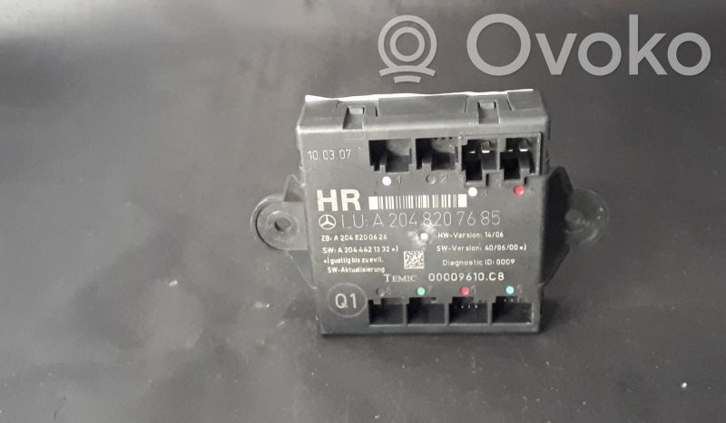 Mercedes-Benz C W204 Door control unit/module 