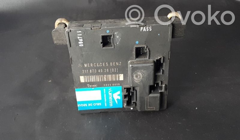 Door control unit/module   2118704026,2118201526,2118702385,TRASESQUERDO