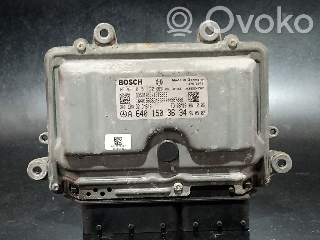 Engine control unit/module   6401503634,6401507934,6409002800,Q01CRA32