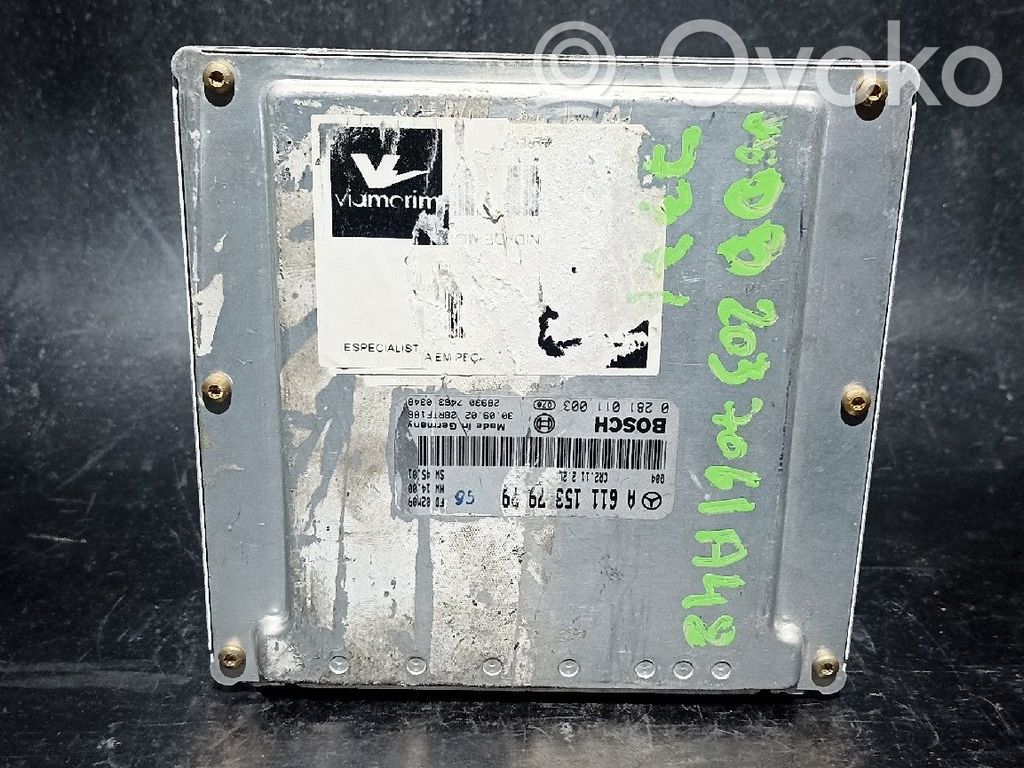 Mercedes-Benz CLC CL203 Engine control unit/module 
