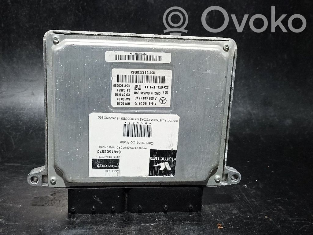 Mercedes-Benz C W204 Engine control unit/module 