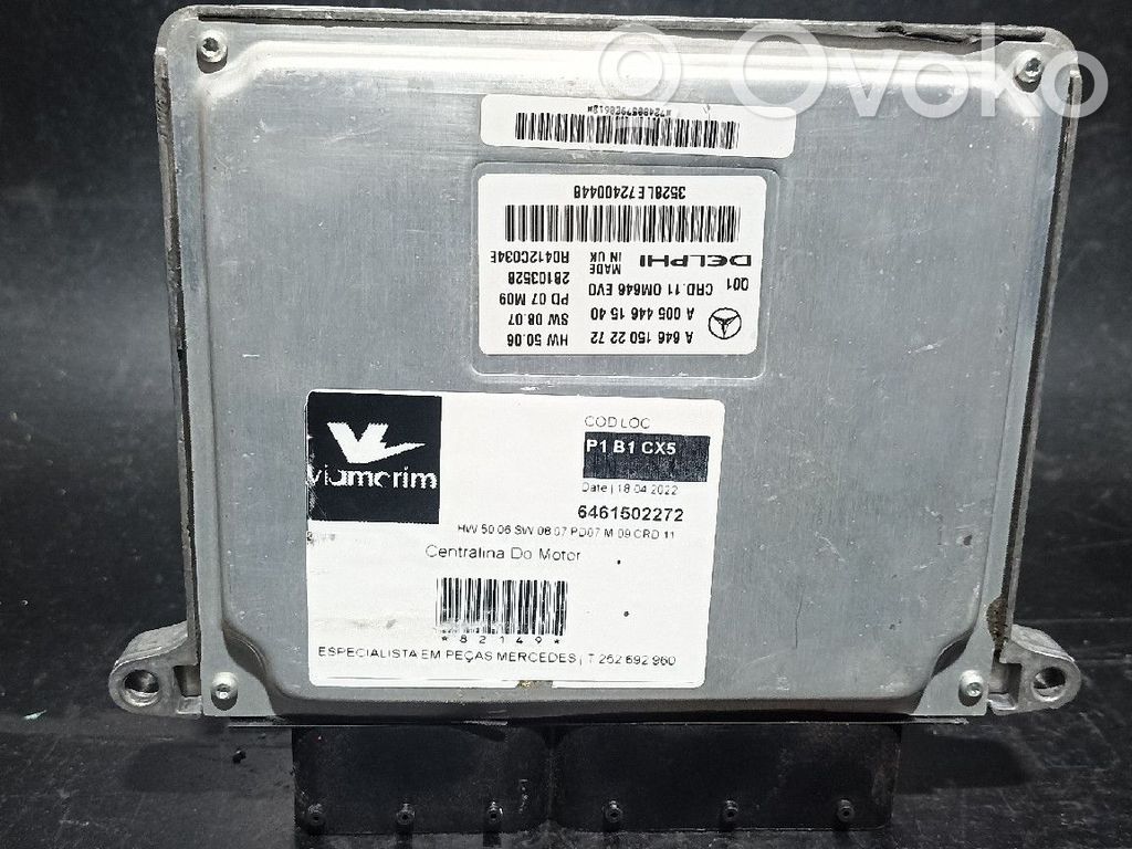 Mercedes-Benz C W204 Unitate/modul de control motor 