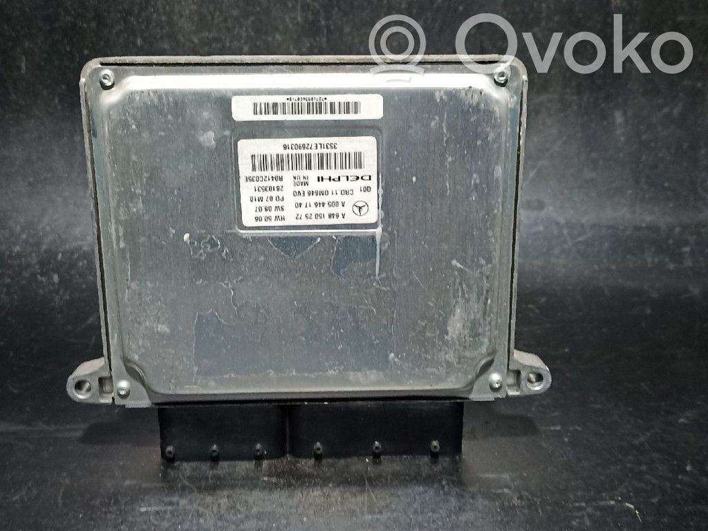 Mercedes-Benz C W204 Engine control unit/module 