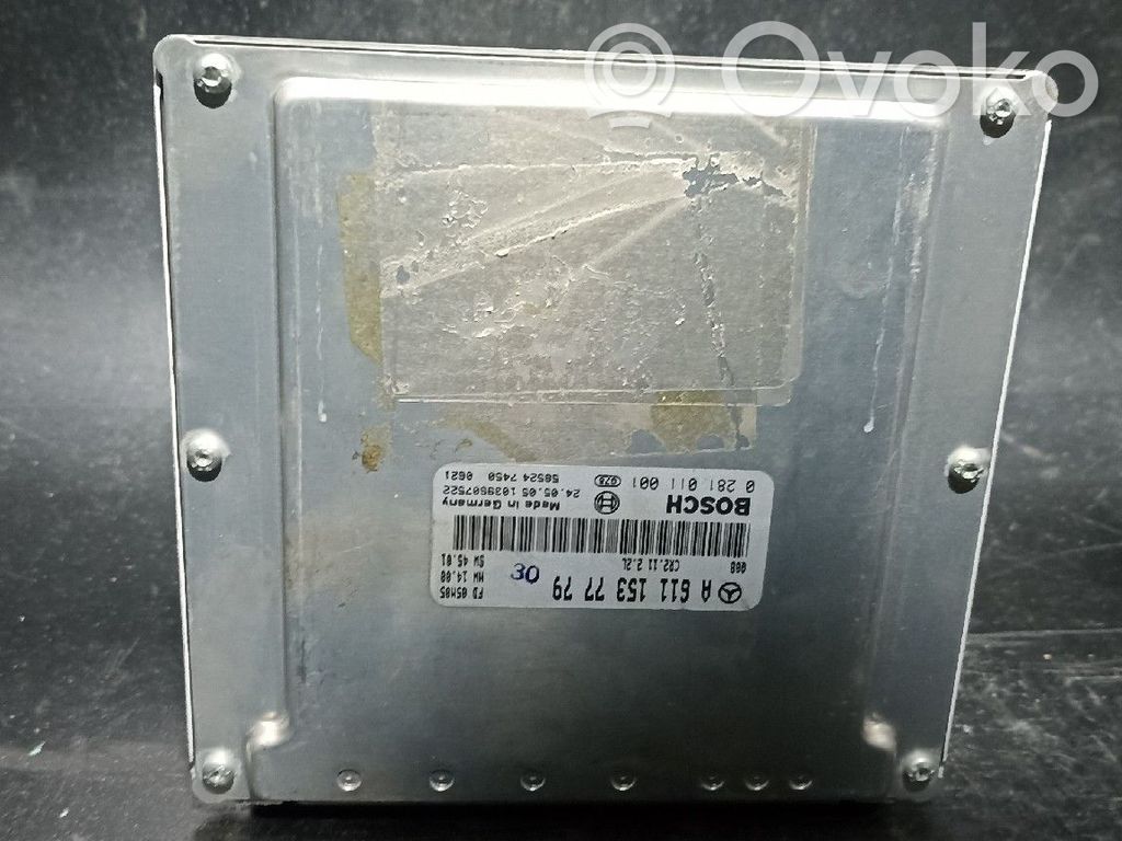 Mercedes-Benz CLC CL203 Engine control unit/module 