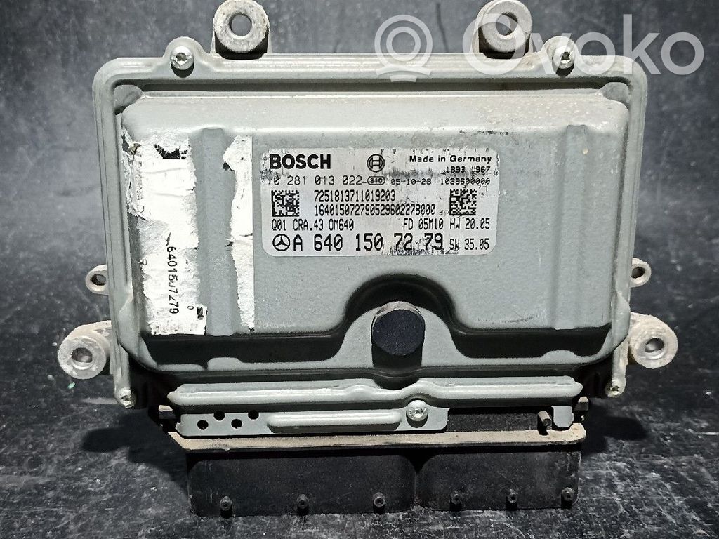 Mercedes-Benz B W245 Engine control unit/module 