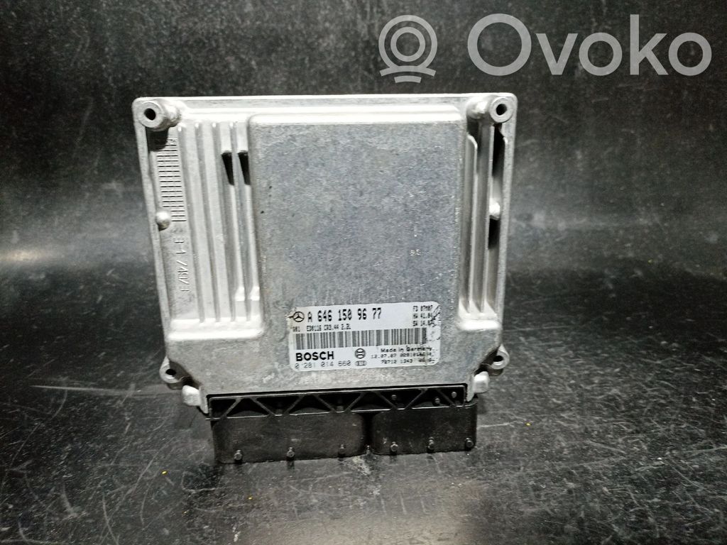 Engine control unit/module   6461509677,Q01ED0116CR344