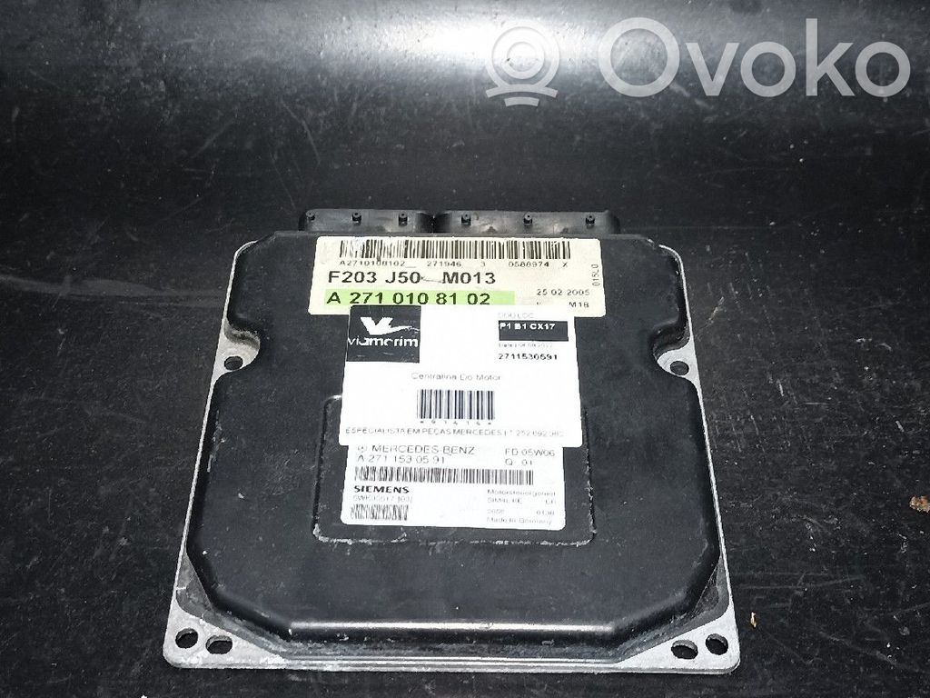 Mercedes-Benz C W203 Engine control unit/module 
