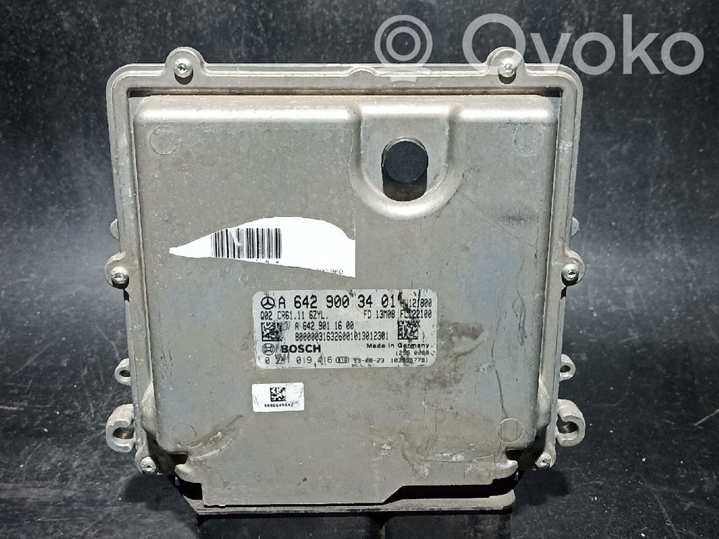 Unidad de control/módulo del motor   6429003401,Q02CR61116ZYL