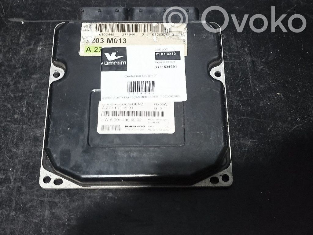 Engine control unit/module   2711534591,2711530591,2711531679,2711534179,2711534979,2711535579,2711536179,2711538479,2711539079,A2711530591,A2711531679,A2711534179,A2711534591,A2711534979,A2711535579,A2711536179,A2711538479,A2711539079,FD06W3,Q01