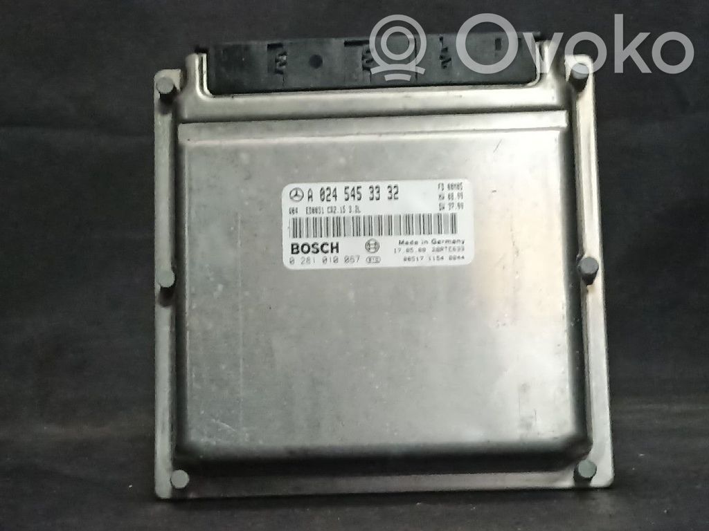 Mercedes-Benz S W220 Engine control unit/module 