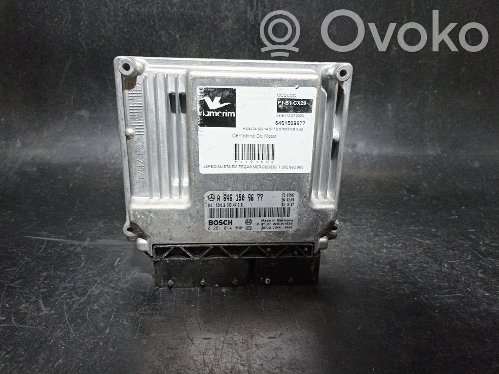 Mercedes-Benz CLK A209 C209 Engine control unit/module 