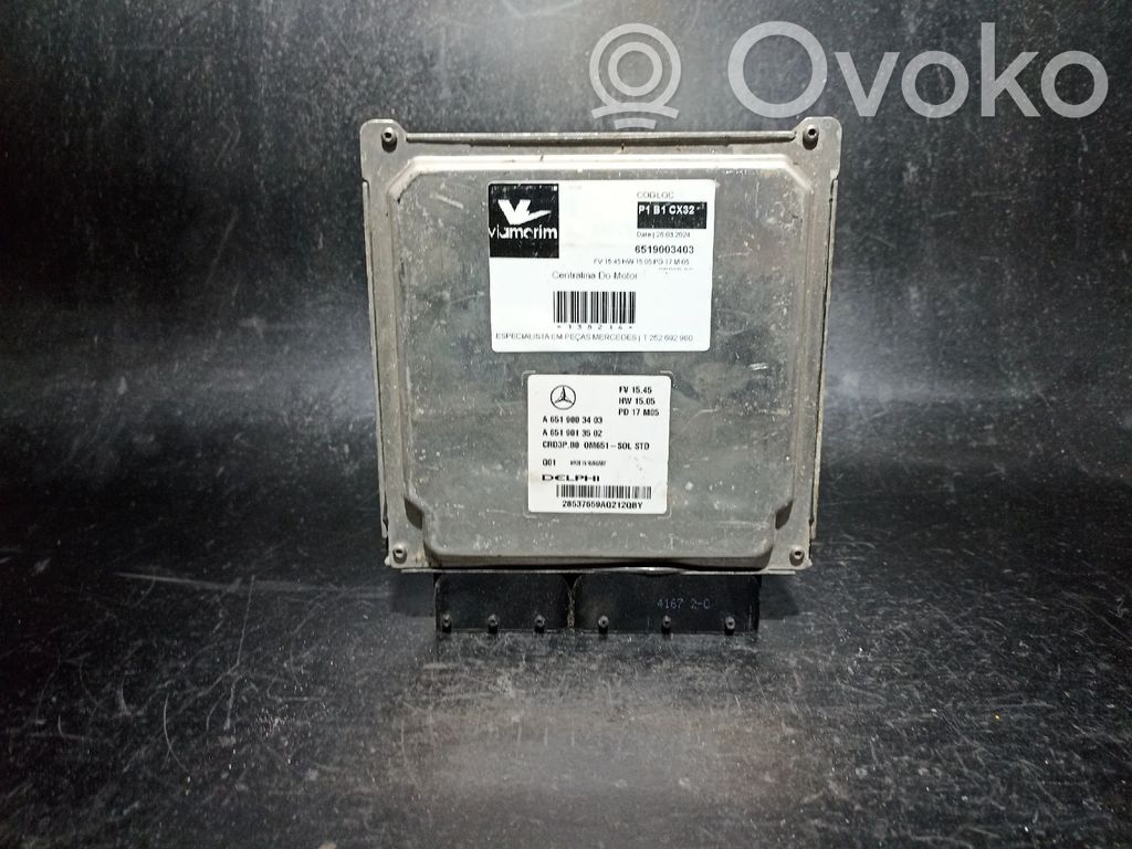 Engine control unit/module   6519003403,Q01CRD3PBO