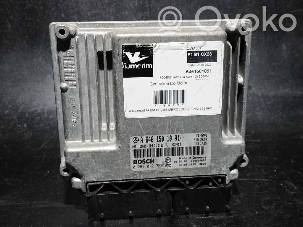 Mercedes-Benz CLK A209 C209 Engine control unit/module 