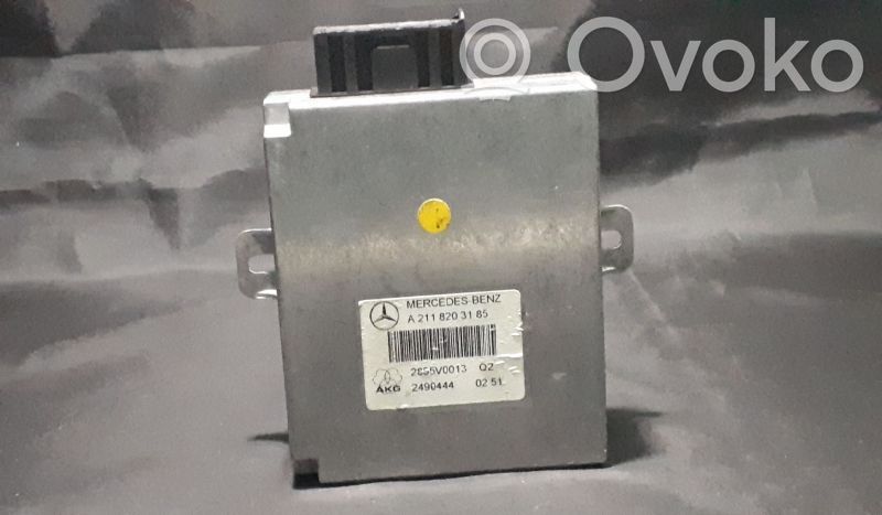 Other control units/modules   2118203185,2118202485,2118204226,2118206185