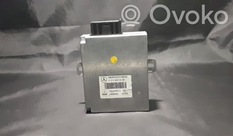 Autres unités de commande / modules   2118203185,2118202485,2118204226,2118206185