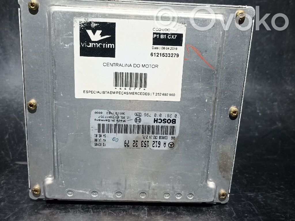 Mercedes-Benz ML W163 Sterownik / Moduł ECU 