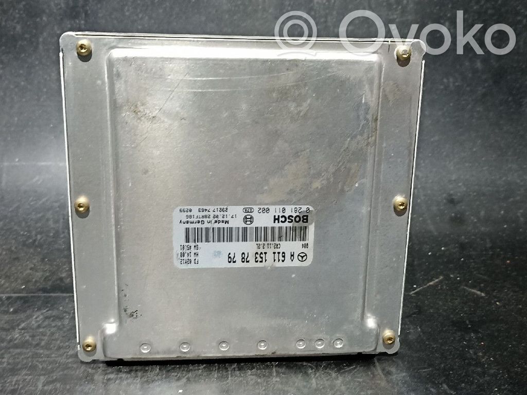 Mercedes-Benz C W203 Engine control unit/module 