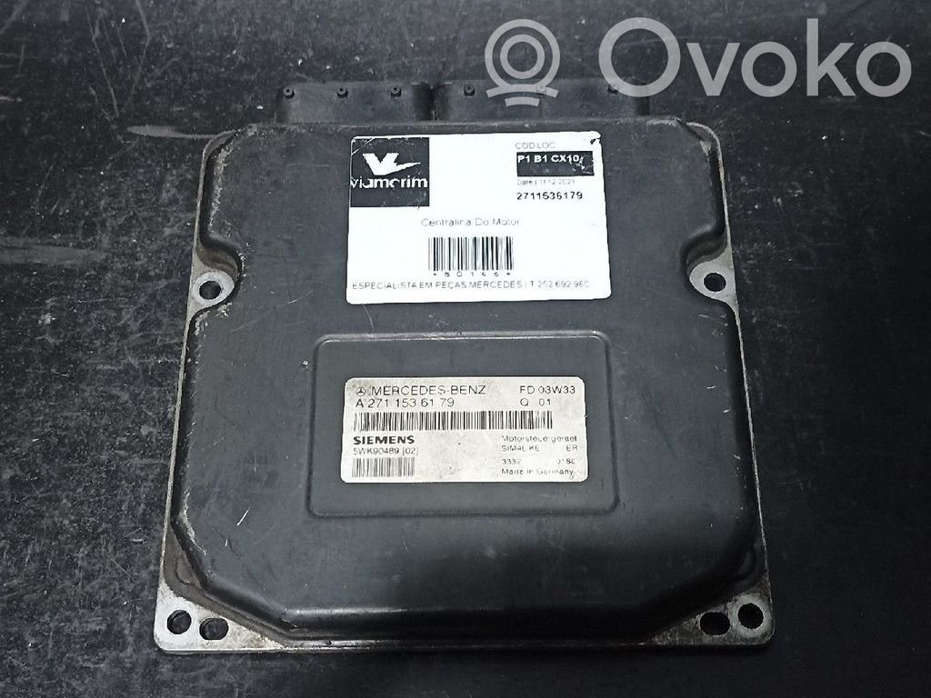 Mercedes-Benz CLK A209 C209 Calculateur moteur ECU 