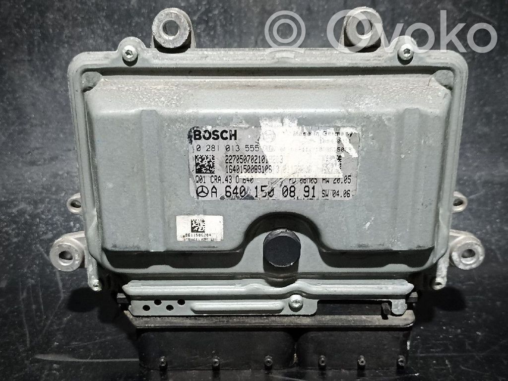 Engine control unit/module   6401500891,Q01CRA43