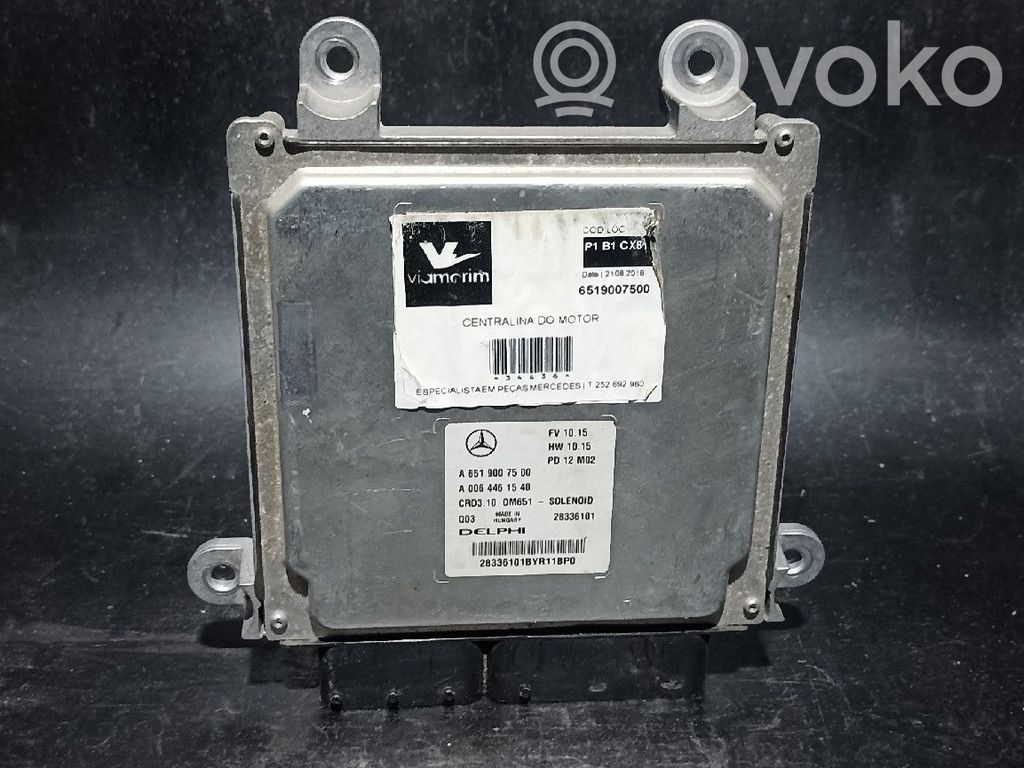Engine control unit/module   6519007500,Q03CRD310