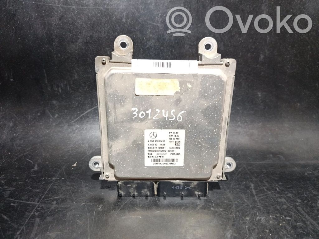 Engine control unit/module   6519000503,6519009901,A6519000503,A6519009901
