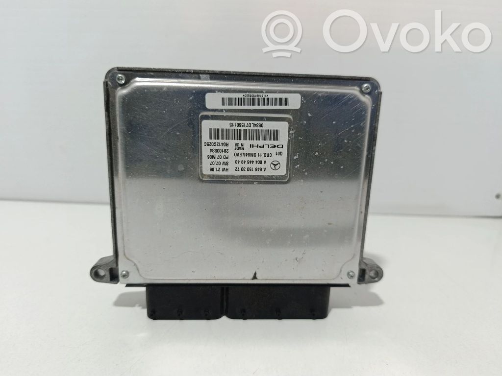 Mercedes-Benz E W211 Engine control unit/module 