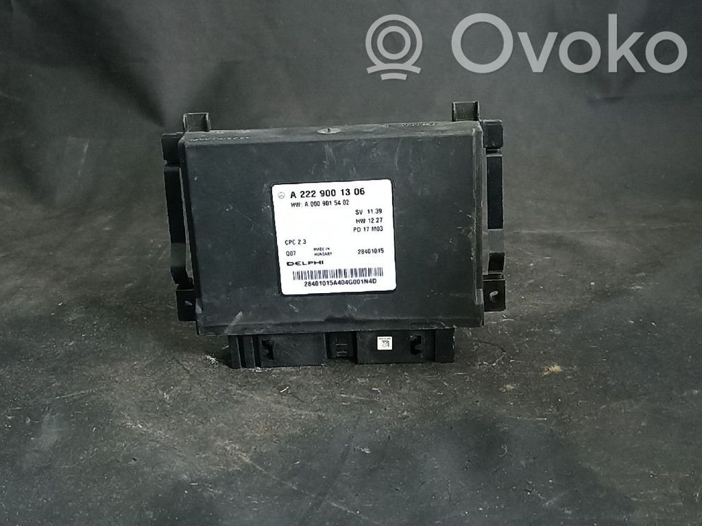 Autres unités de commande / modules   2229001306,A2229001306,POWERTRAIN