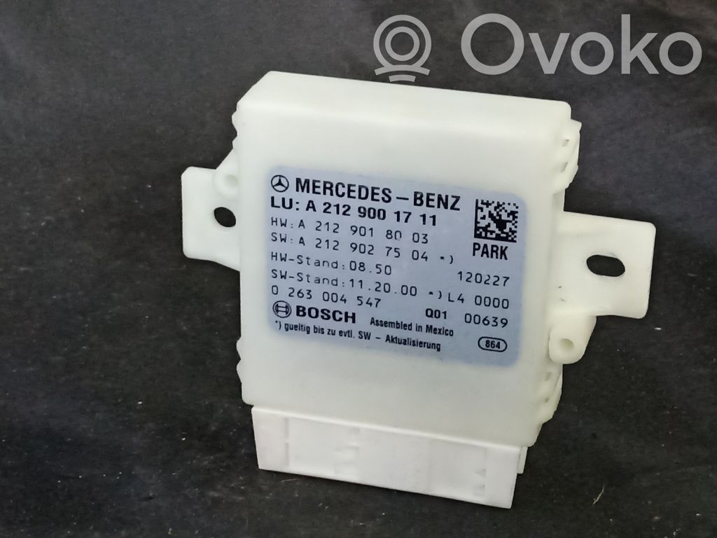 Mercedes-Benz E W212 Parking PDC control unit/module 