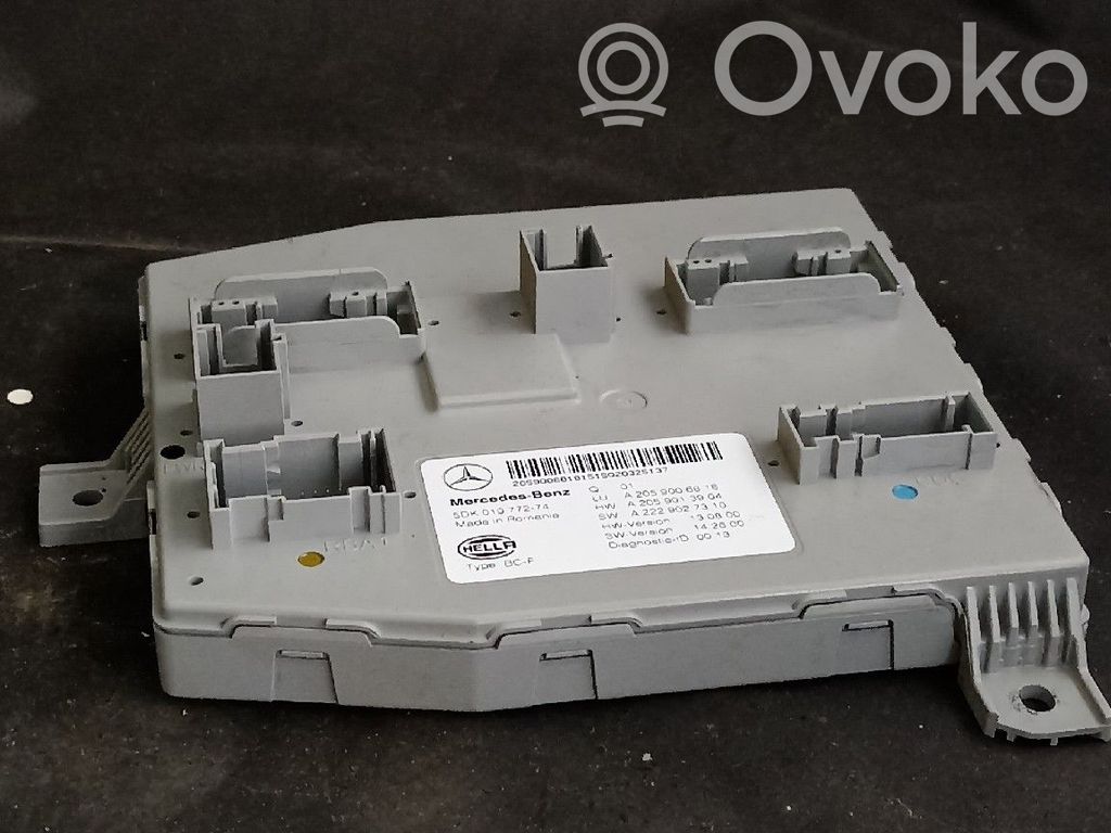 Mercedes-Benz C W205 SAM control unit 
