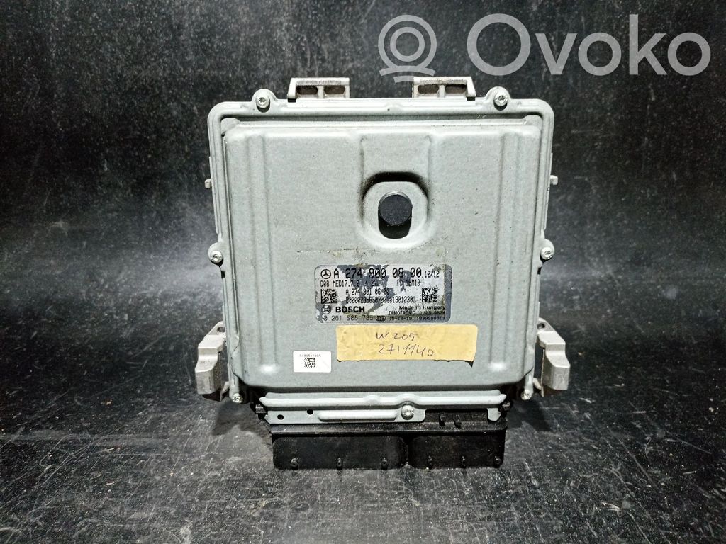 Mercedes-Benz C W205 Engine control unit/module 