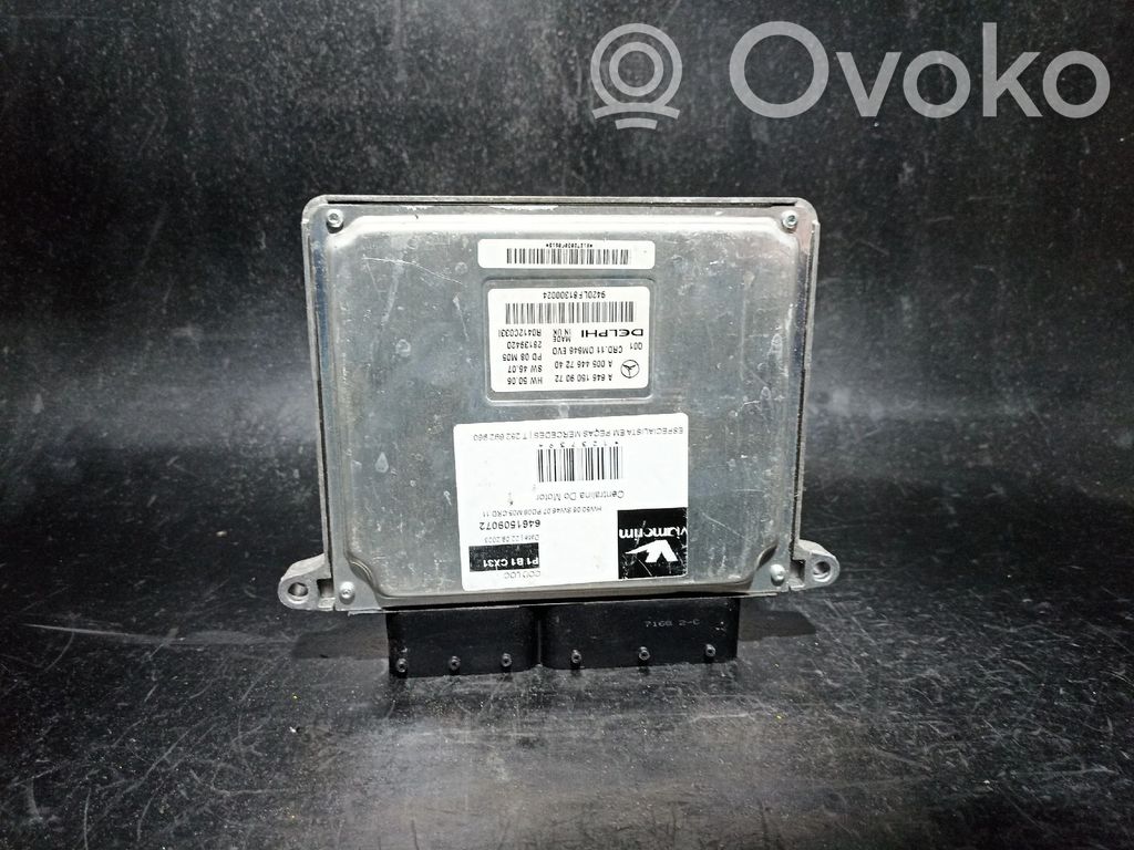 Mercedes-Benz C W204 Unitate/modul de control motor 