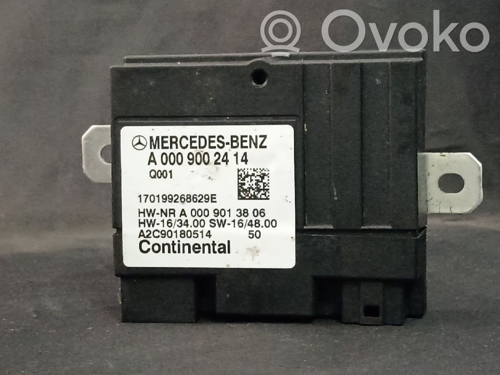 Mercedes-Benz C W205 Unidad de control/módulo de la bomba de inyección de combustible 