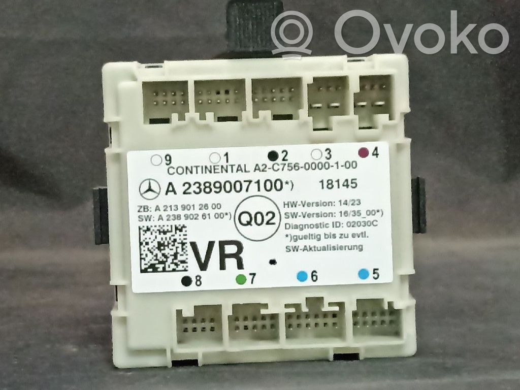 Mercedes-Benz E W238 Door control unit/module 