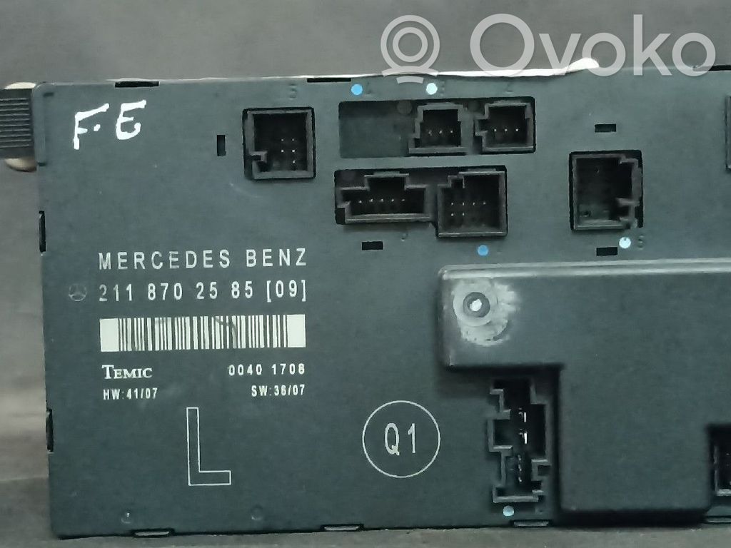 Mercedes-Benz E W211 Door control unit/module 
