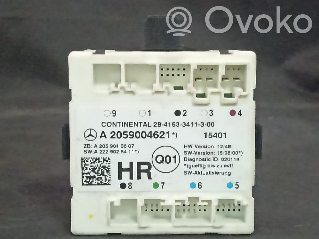 Mercedes-Benz C W205 Door control unit/module 