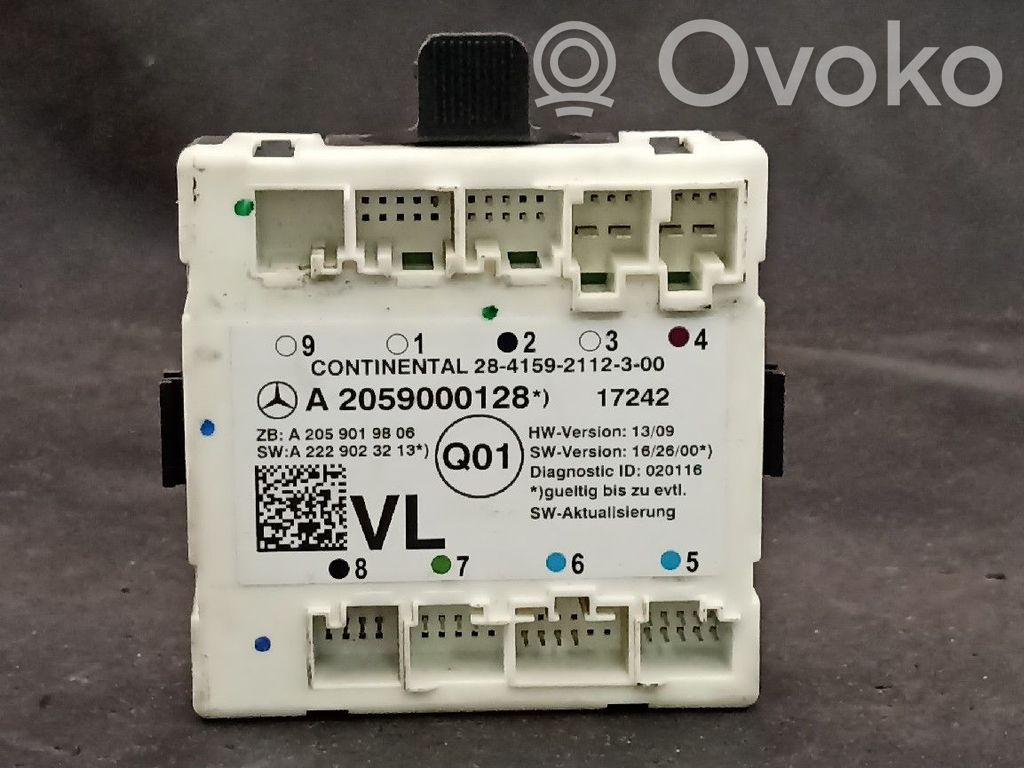 Unité de commande module de porte   2059000128,2059000328,A2059000128,A2059000328,FRENTEESQUERDO